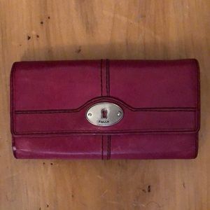 Leather Fossil Wallet